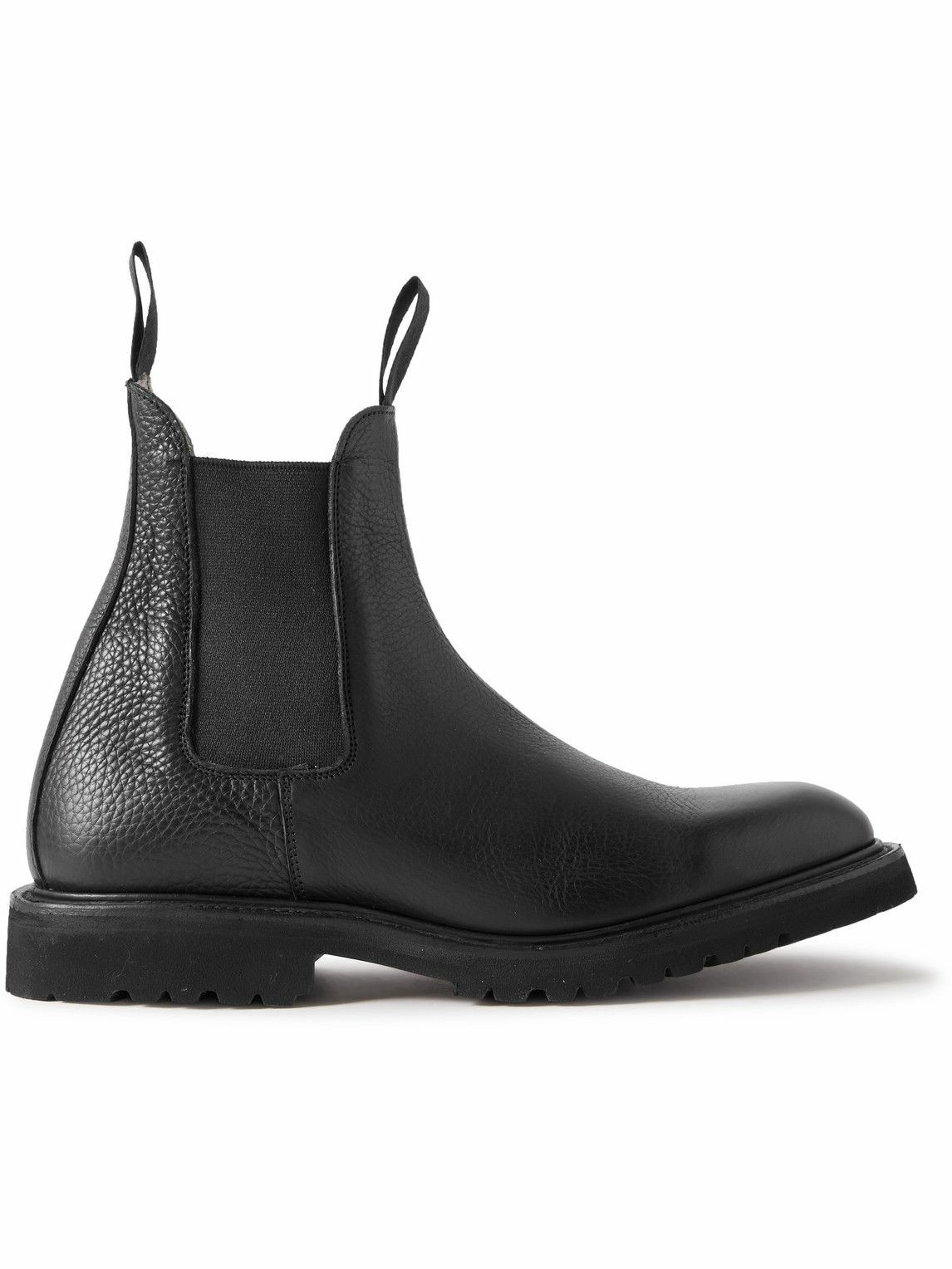 Photo: Tricker's - Gigio Full-Grain Leather Chelsea Boots - Black
