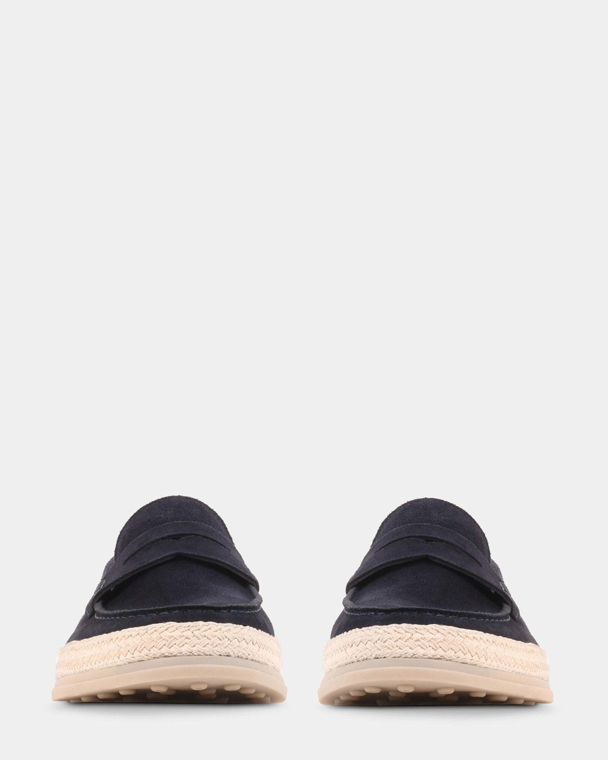 Steve Madden Tatumm Loafers in Navy
