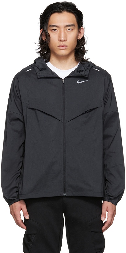 Photo: Nike Black Windrunner Packable Jacket