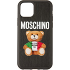 Moschino Black Italian Teddy Bear iPhone 11 Pro Case