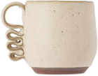 Perla Valtierra Off-White Ribete Mug
