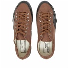 Artifact by Superga Men's 2431-D Canvas Sneakers in Mid Brown/Black