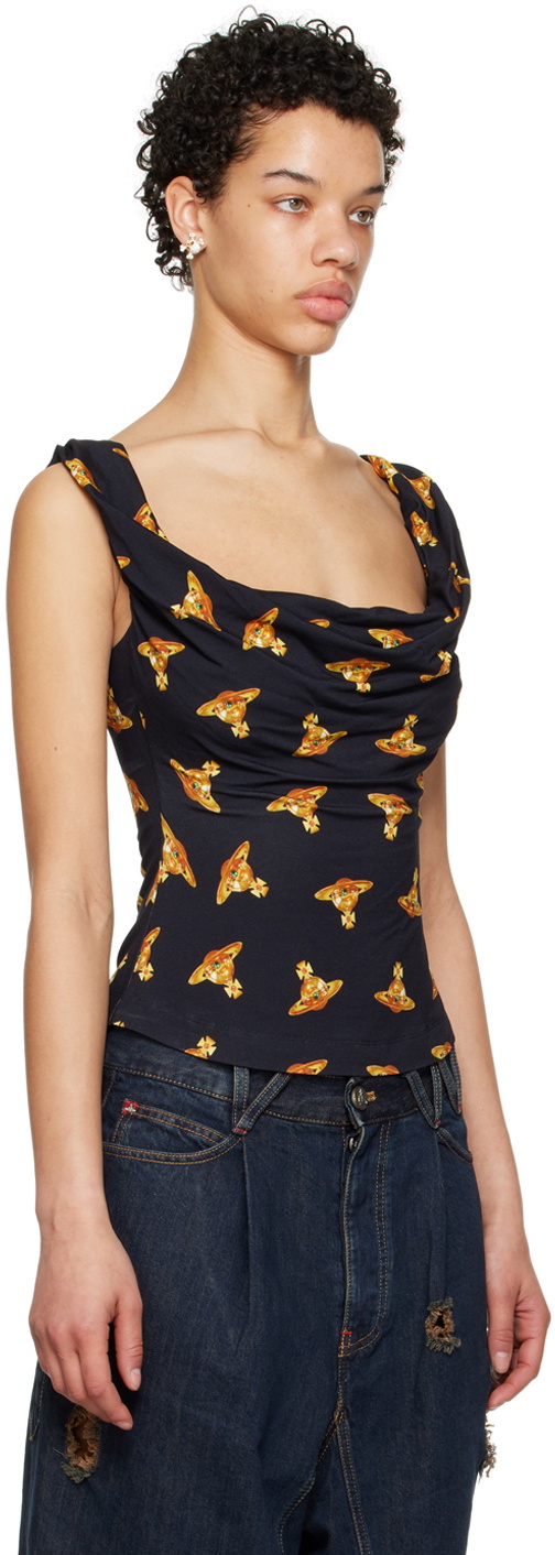 Vivienne Westwood Black Anna Tank Top Vivienne Westwood