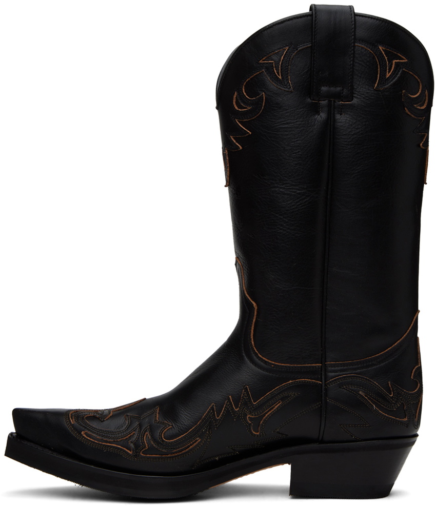 Won Hundred Black Bogota Cowboy Boots