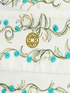 ELIE SAAB Embroidered Cotton Crop Top