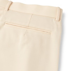 Auralee - Cream Tapered Wool-Twill Suit Trousers - Neutrals