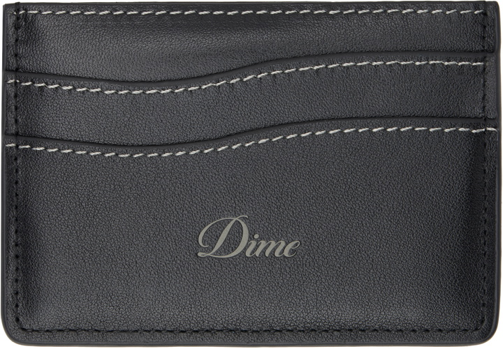 Photo: Dime Black Cursive Card Holder