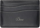 Dime Black Cursive Card Holder