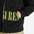 Pleasures Men's Split Zip Hoodie in Black