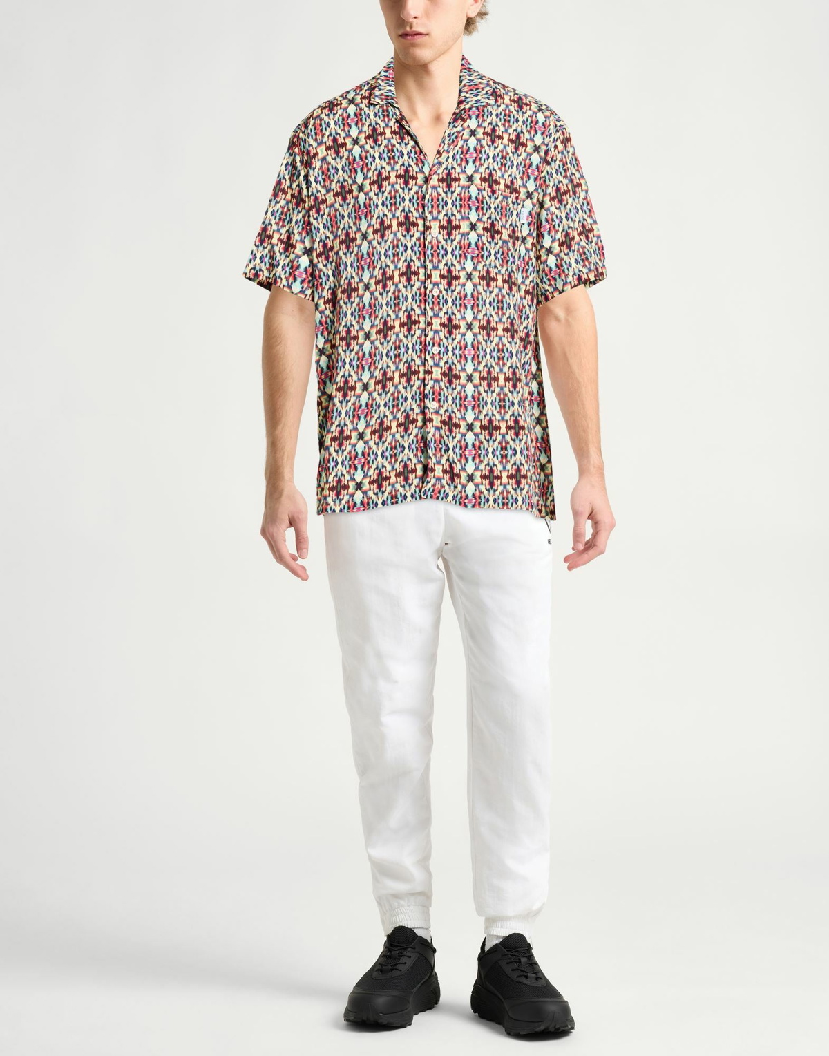 Shoe Mens Shirt Pastel in Yellow