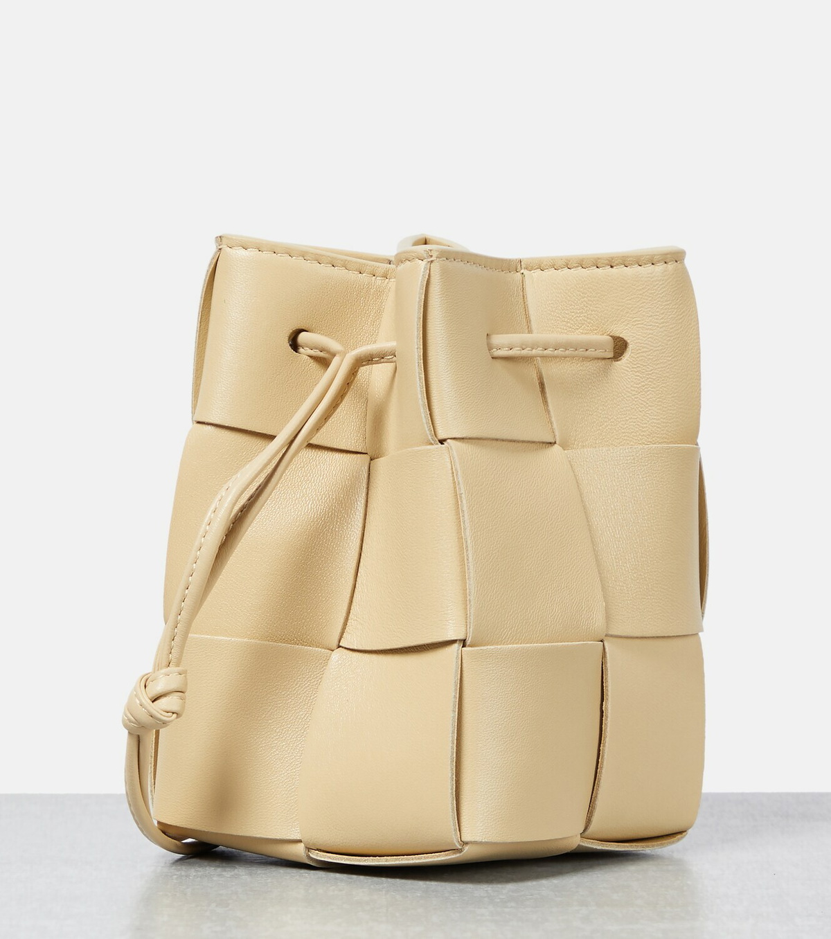 Solid Mini Bucket Bag