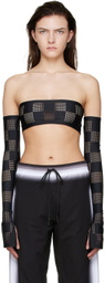 FAL-ASH Black Polyester T-Shirt
