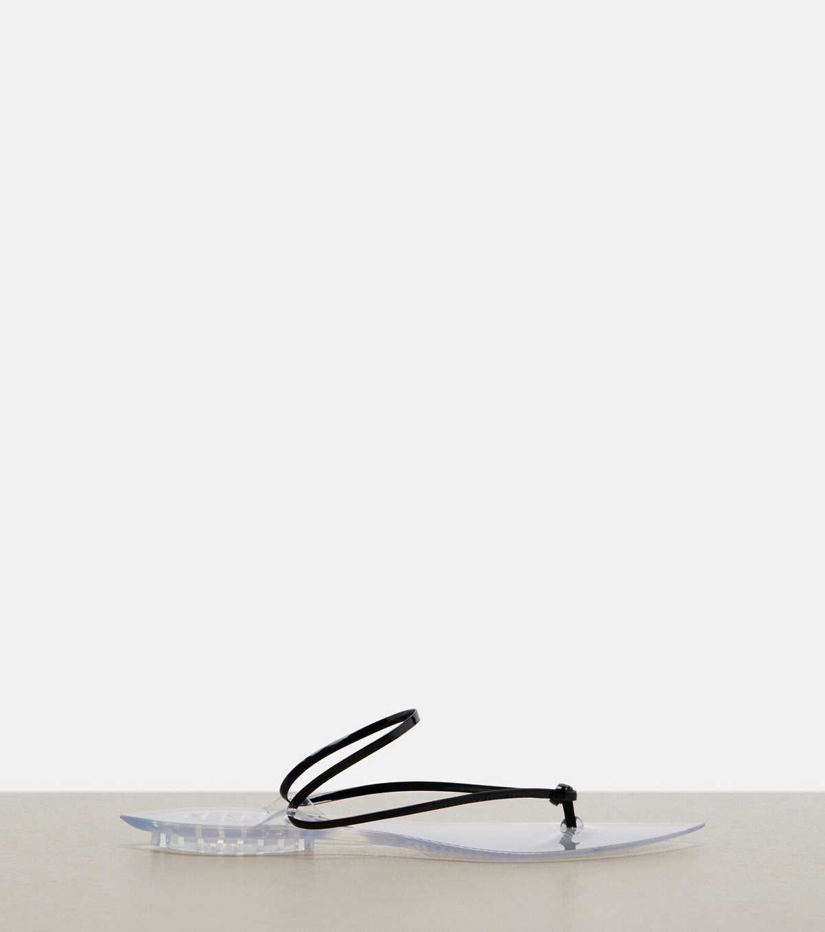 Alaïa Invisible leather thong sandals