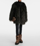 Goldbergh Snowy leopard-print snow boots