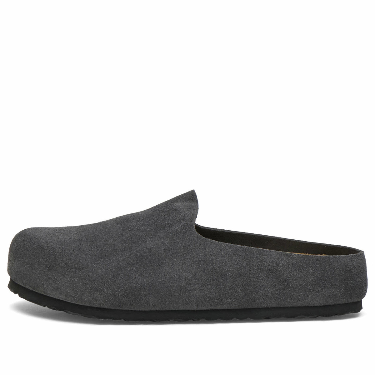 Birkenstock Men's Amsterdam Wrapped in Charcoal Suede