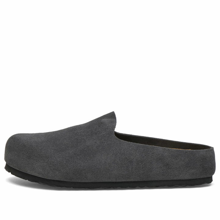 Photo: Birkenstock Men's Amsterdam Wrapped in Charcoal Suede