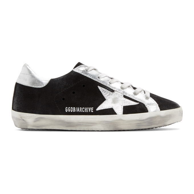 Superstar black outlet suede