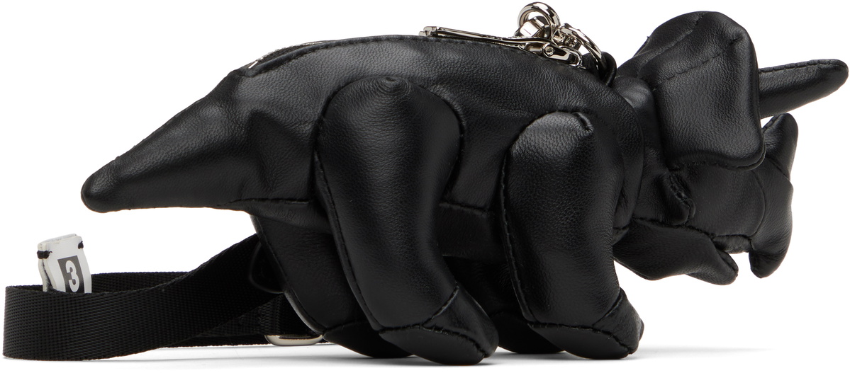 Maison MIHARA YASUHIRO Black Dolls Triceratops Mini Bag