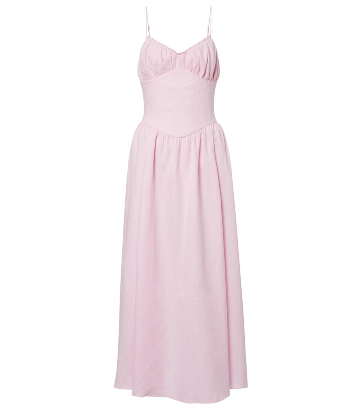 Photo: Faithfull Vares linen midi dress