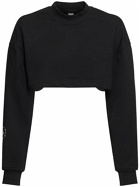 ADIDAS BY STELLA MCCARTNEY Sportswear Crop Open-back Sweatshirt