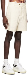 AMIRI White Cotton Shorts