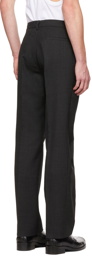 Stefan Cooke Gray Polyester Trousers