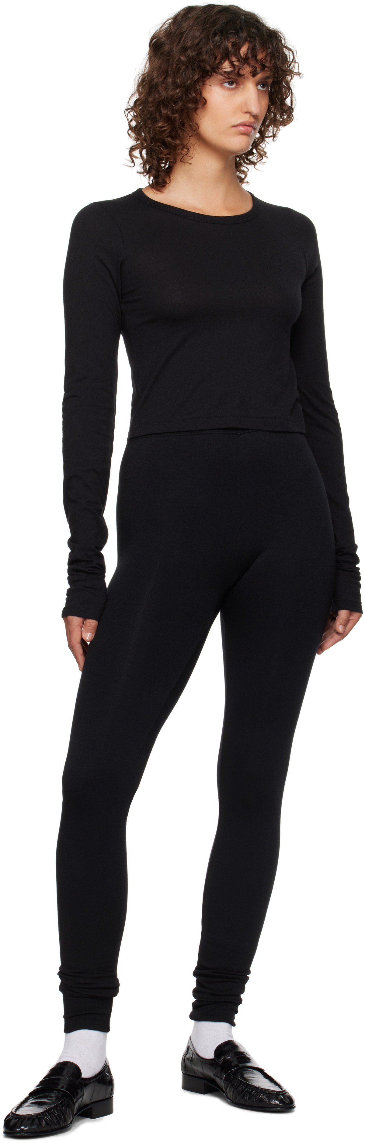 ÉTERNE Black Long Sleeve Baby T-Shirt