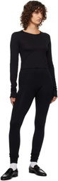 ÉTERNE Black Long Sleeve Baby T-Shirt
