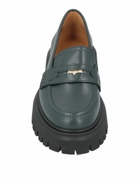 Maje Womens Loafers Dark in Green