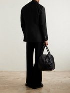 Saman Amel - Woven Blazer - Black