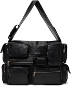 Balenciaga Black Superbusy Large Sling Duffle Bag