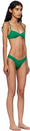 Haight Green Adjustable Monica & Leila Bikini