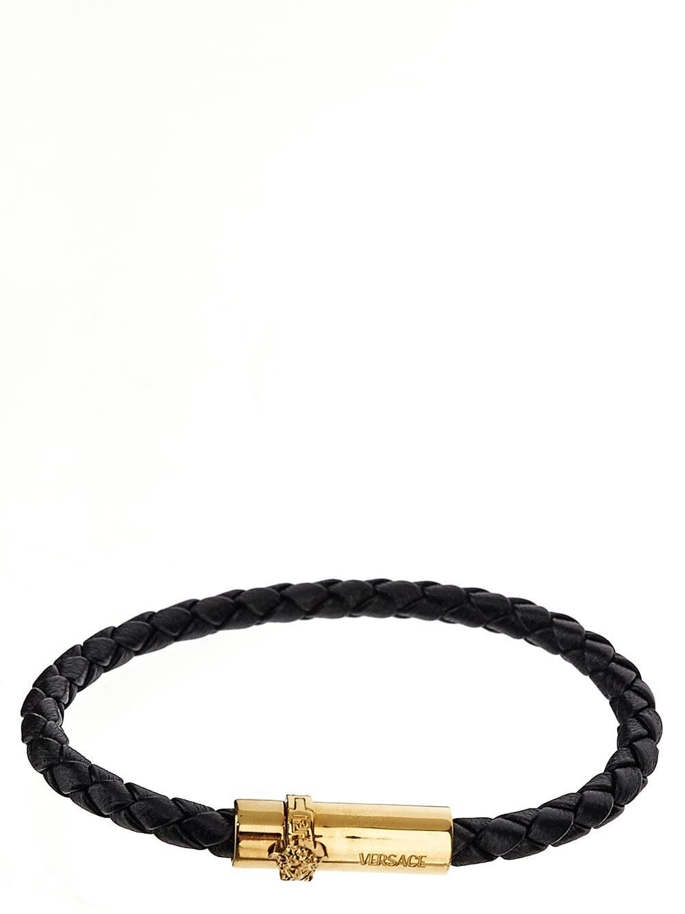 Photo: Versace Leather Bracelet