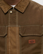 Dickies Lucas Waxed Pkt Jacket Brown - Mens - Windbreaker