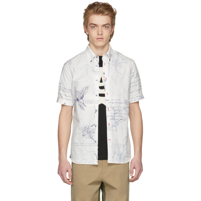 Photo: Alexander McQueen White Explorer Shirt