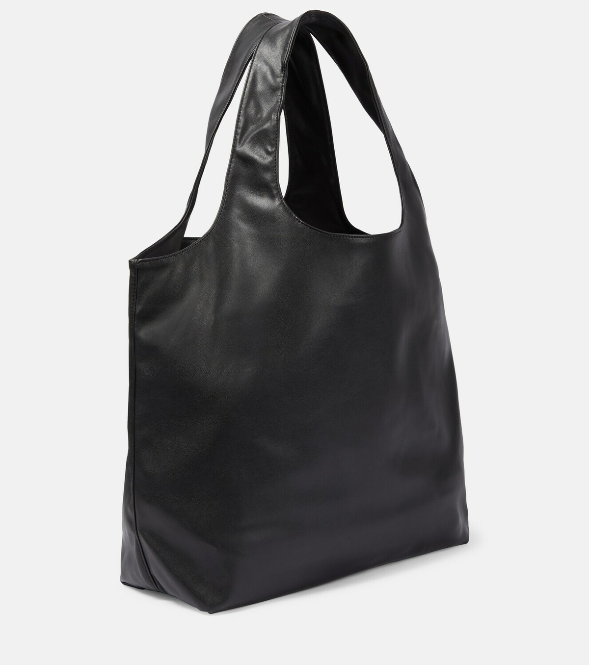 トートバッグ A.P.C. Black Synthetic Leather Small Ninon Shoulder Bag Ninon Small tote bag | Small tote bag in recycled leather