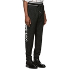 Dolce and Gabbana Black Jacquard Lounge Pants