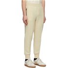 AMI Alexandre Mattiussi Off-White Boiled Wool Lounge Pants
