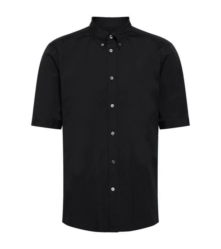 Photo: Alexander McQueen Cotton-blend poplin shirt