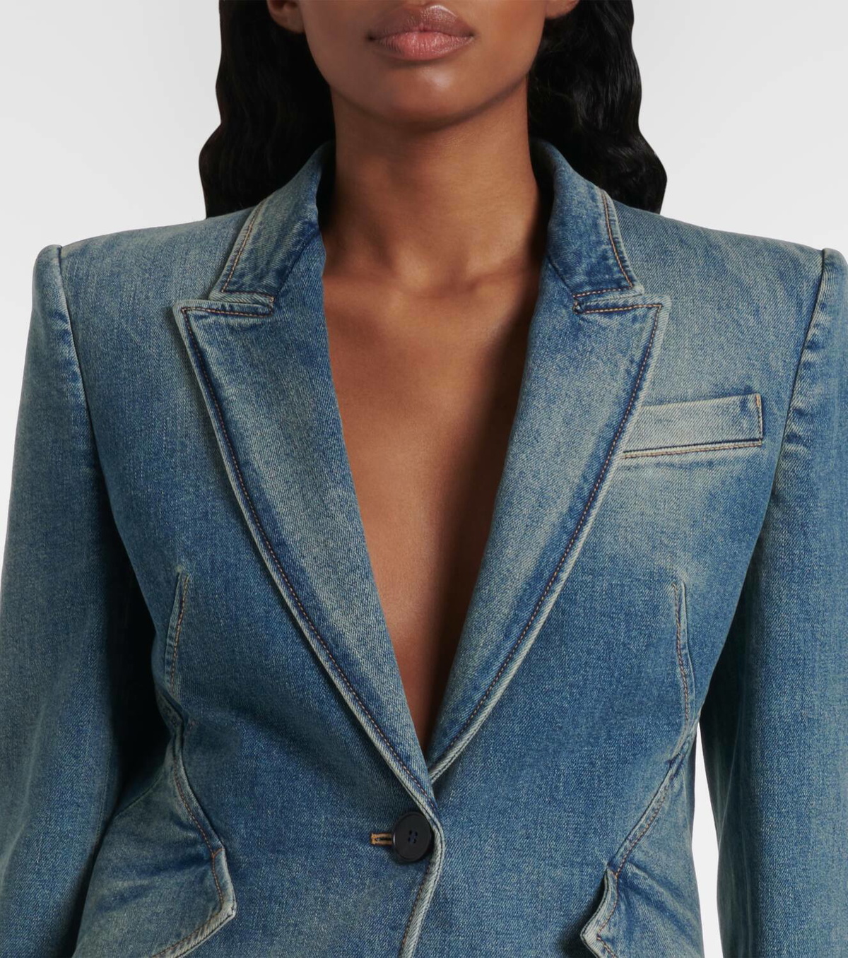 McQueen Denim blazer