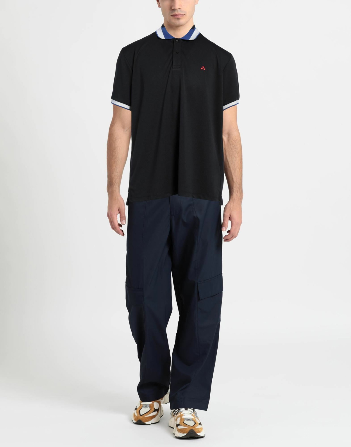 Peuterey Mens Polo shirt Midnight in Blue