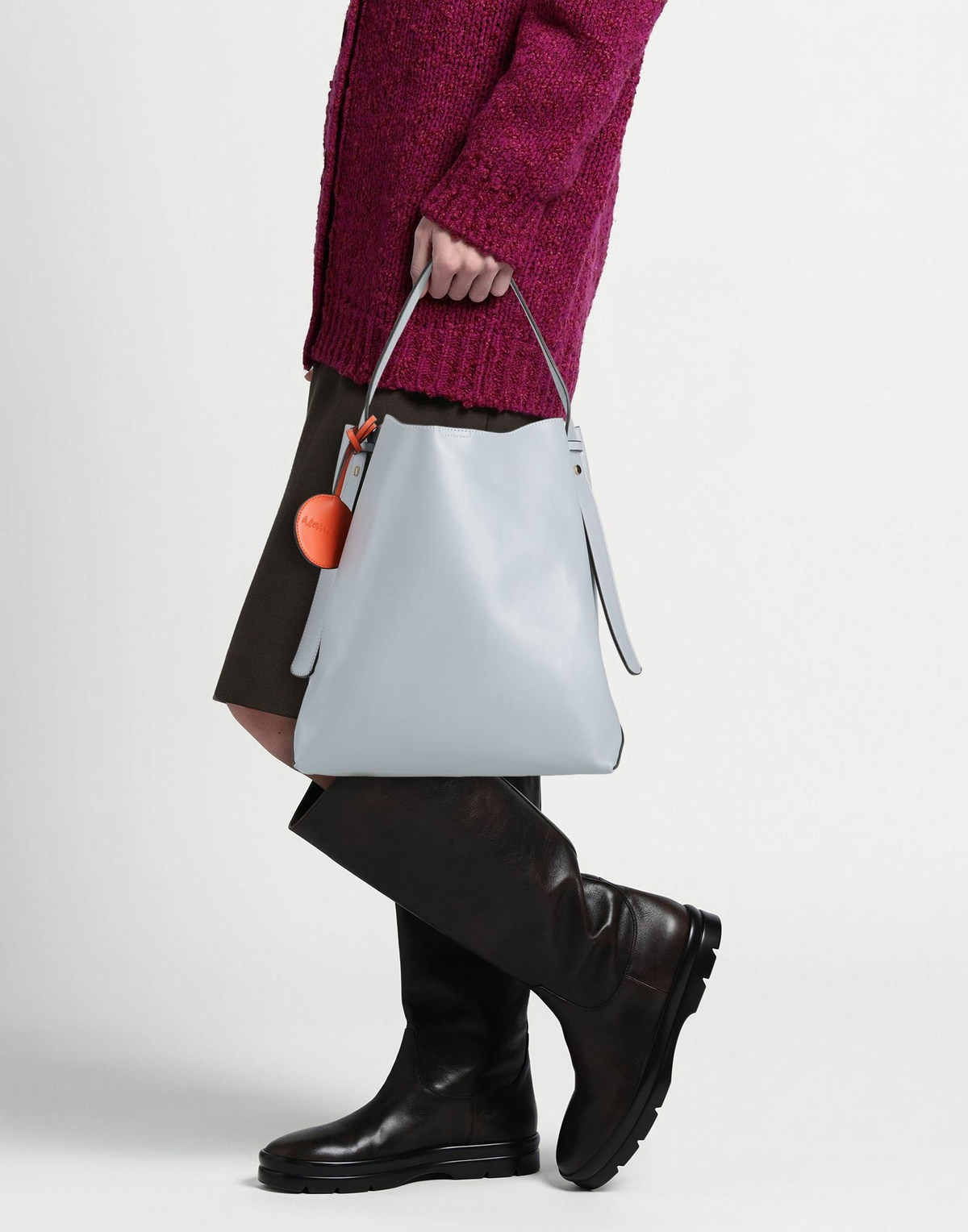 Alessia Santi Womens Shoulder bag Light in Grey