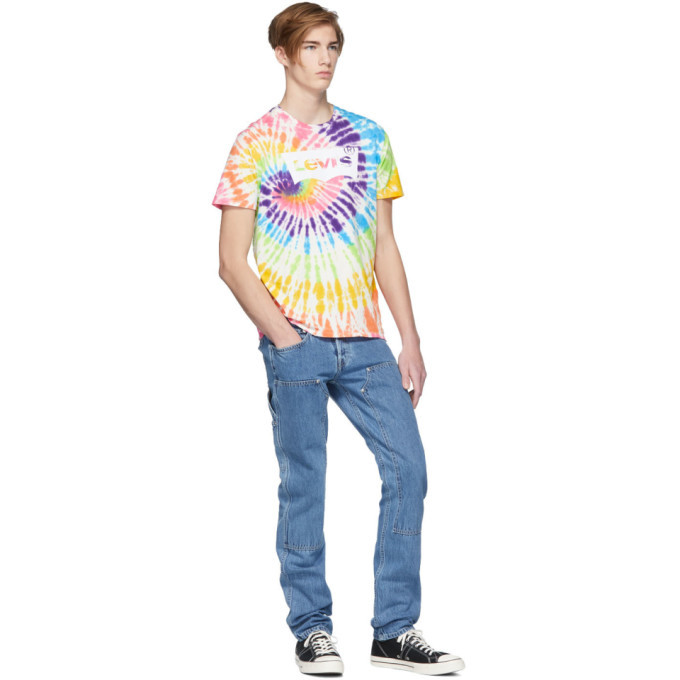 Levis tie dye t shirt hot sale