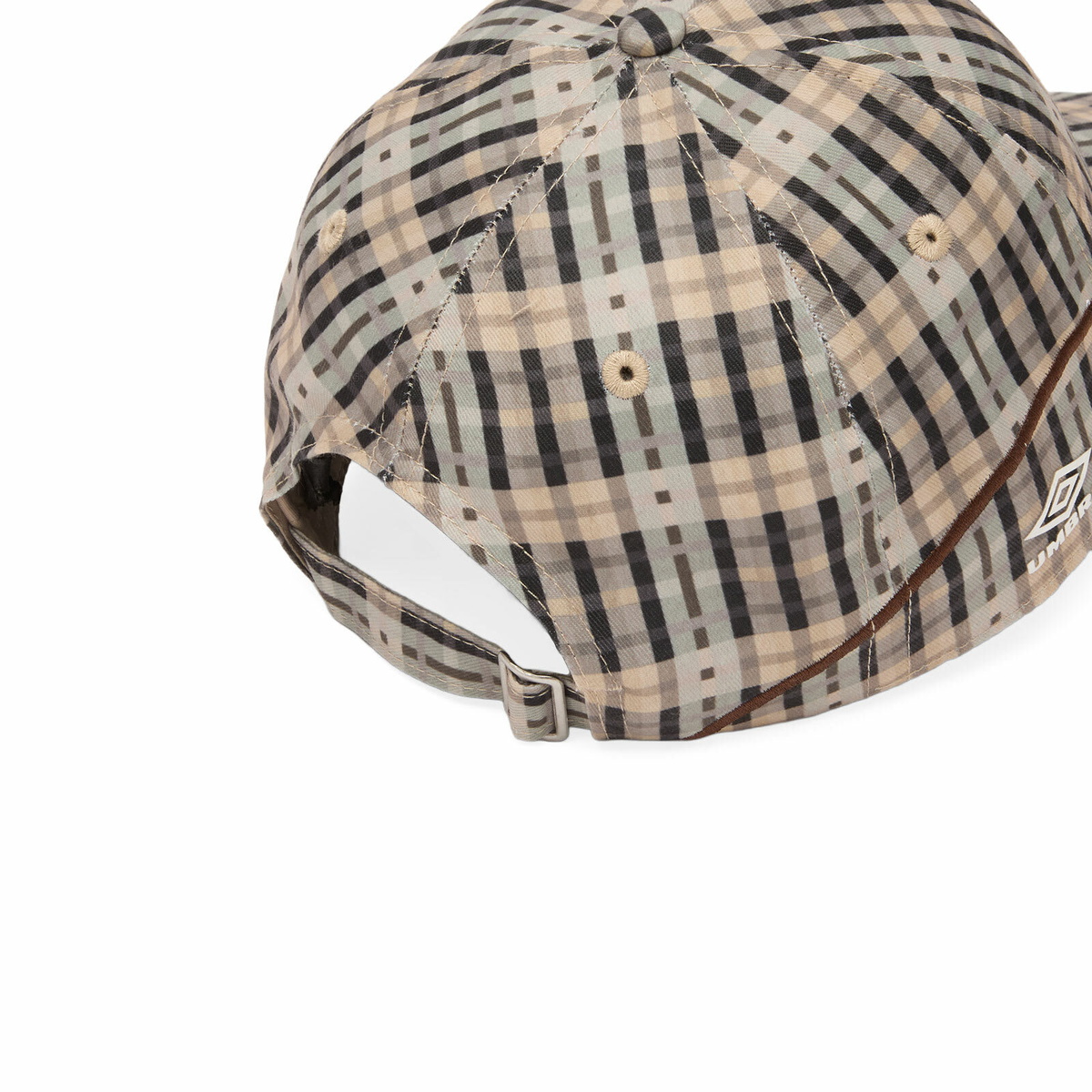 Umbro Men's Checked Cap in Beige Check 