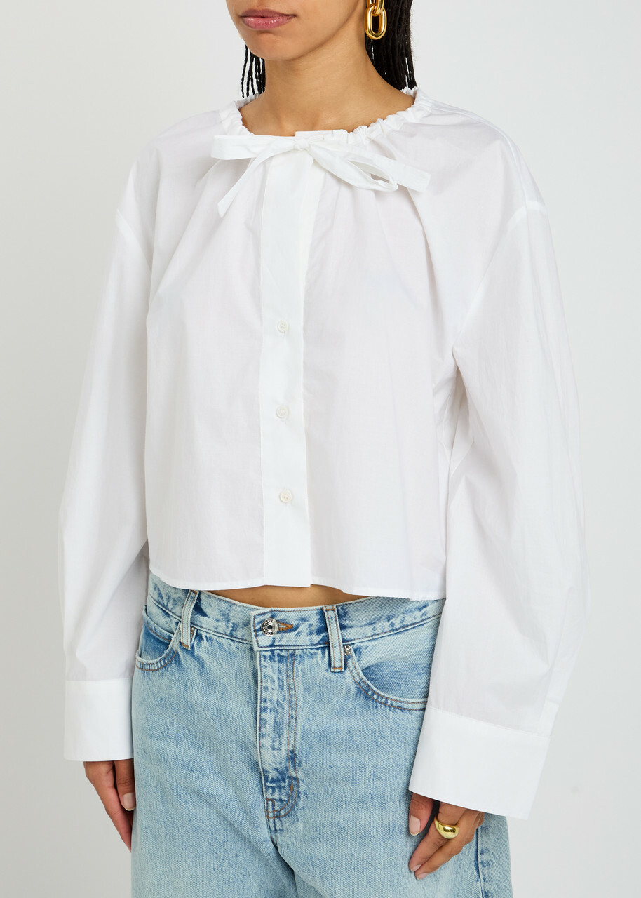 Day Birger ET Mikkelsen Birch Chintz Cotton Shirt White