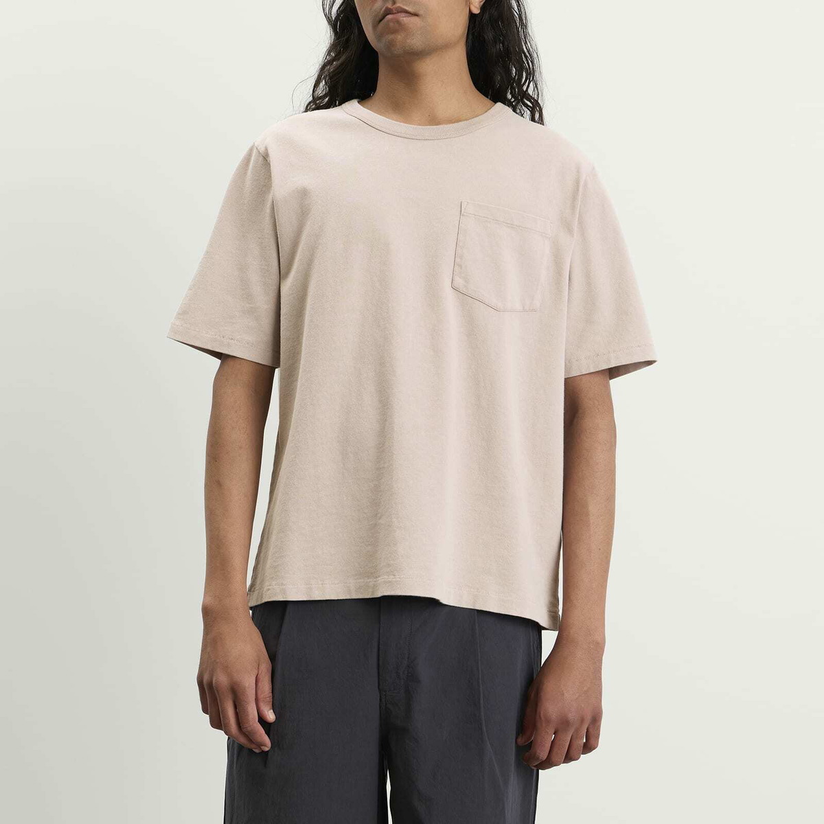 Corridor Men's Garment Dye T-Shirt in Pink