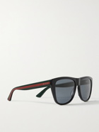 GUCCI - D-Frame Acetate Sunglasses - Black