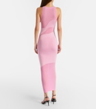 Wolford Shade paneled midi dress