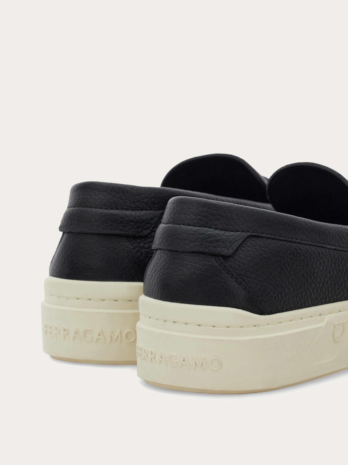 Ferragamo Mens Hybrid sneaker in Black