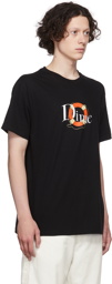 Dime Black Cotton T-Shirt